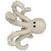 Petlou Durable Natural Nubby Plush Dog Toys with Squeaker and Crinkle Paper - 18" Natural Octopus - 3 of 3