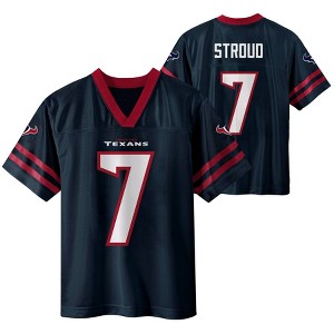 NFL Houston Texans Boys' Short Sleeve C. J. Stroud Jersey - 1 of 3