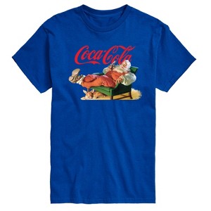 Men's - Coca Cola - Santa Coke Short Sleeve Graphic T-Shirt - 1 of 4