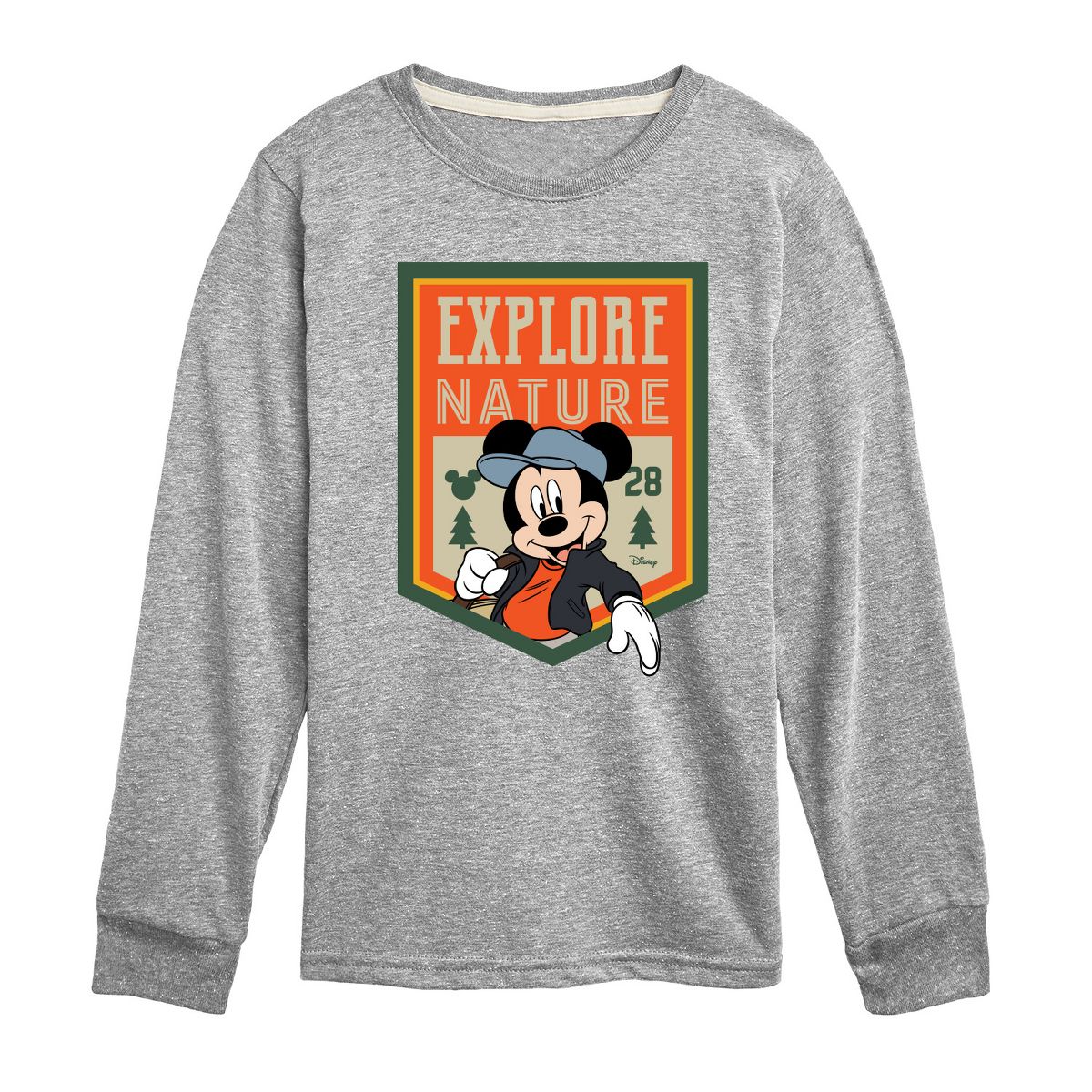 Boys' - Disney - Explore Nature Long Sleeve Graphic T-Shirt