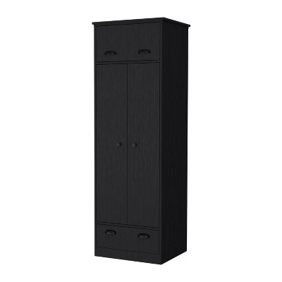 NicBex Armoire Wardrobe Closet Storage Cabinet with Double Doors for Bedroom