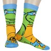 Teenage Mutant Ninja Turtle Mens 4Pk Novelty Character Crew Socks Shoe Size 6-12 - 4 of 4