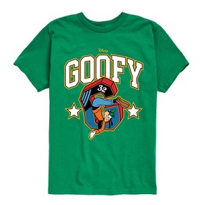 Boys' - Disney - Goofy Collegiate Short Sleeve Graphic T-Shirt - 1 of 4
