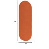 Colonial Mills Reversible Flat-Braid (Oval) Runner - Rust 2'4"x9' - 2 of 3