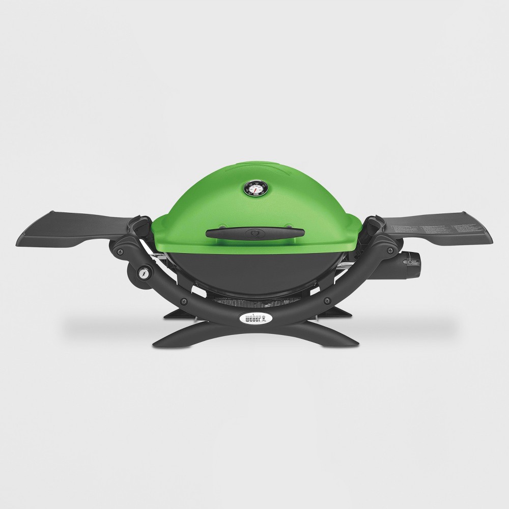 UPC 077924034732 product image for Weber 51070001 Q 1200 LP Gas Grill - Green | upcitemdb.com
