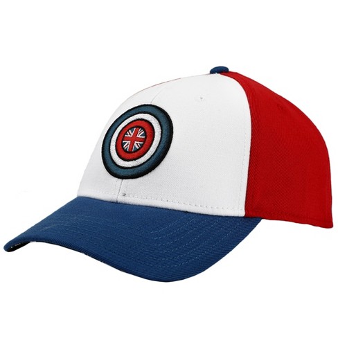 Peggy Carter Embroidered Shield Adjustable Cap with Printed Underbill - image 1 of 4