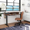 Tangkula 63" x 24" Standing Desk with Drawers Electric Stand-up Desk with Monitor Stand - 2 of 4