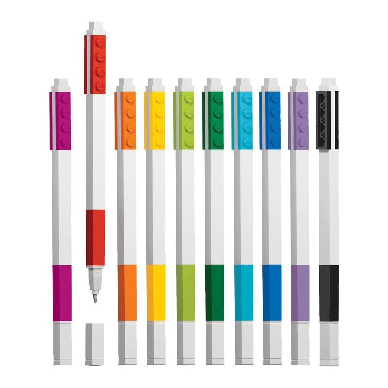 LEGO Star Wars 10pk Gel Pens Multicolored Ink with Lightsaber Gel Pen, 4 of 8