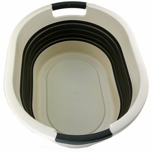SAMMART 23L (6 gallon) Collapsible Plastic Laundry Basket - 1 of 4