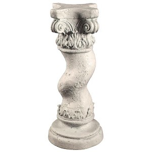 Design Toscano Capitoline Barley Corkscrew Column Statuary Pedestal: Medium - 1 of 4