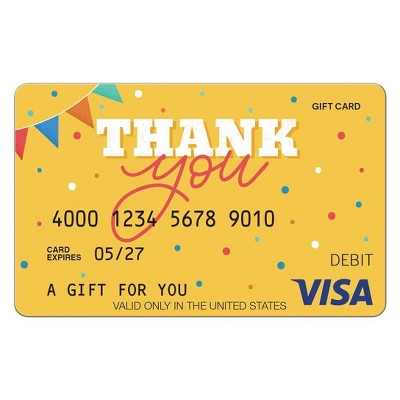 Visa Thank You eGift Card - $25 + $4 Fee (Email Delivery)