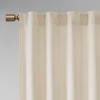 Kumasinova 2 PCS Solid Velvet Room Darkening Curtain Panel,Blackout Curtains with Rod Pocket/Back Tab,Window Curtain for Living Room - 3 of 4