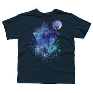 Boy's Design By Humans Play Music On The Edge By Maryedenoa T-Shirt - 1 of 2