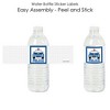 Big Dot of Happiness Calling All Units - Police - Cop Birthday Party or Baby Shower Water Bottle Sticker Labels - Set of 20 - 2 of 4