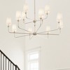 Kichler Lighting Pallas 12 - Light Chandelier in  Polished Nickel - 4 of 4