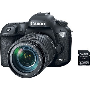 Canon EOS 7D Mark II Digital SLR Camera with EF-S 18-135mm is USM