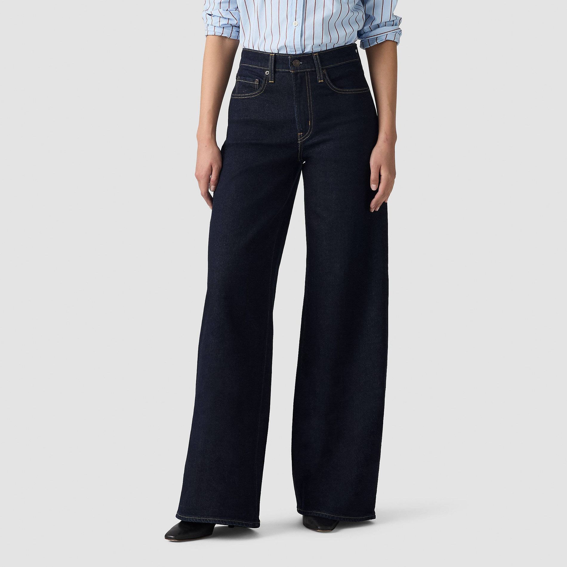 Levi's® Women's High-Rise Wide Leg Jeans - Retro Rinse 28