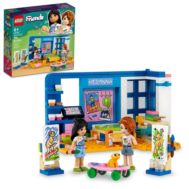LEGO Friends Liann&#39;s Room Mini-Doll &#38; Toy Pet Playset 41739, 1 of 8