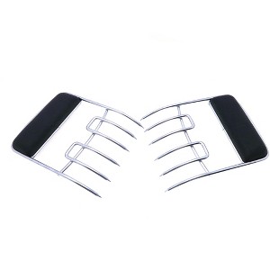 Steven Raichlen Meat Shredder Claws with Soft Grip Handles, Stainless Steel Prongs, For Shredding, BBQ Grilling Accessory Tools, Dishwasher Safe - 1 of 4