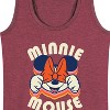 Women's - Disney - Minnie Mouse Repeat Graphic Racerback Tank - 2 of 4