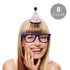 Big Dot of Happiness Omg, You're Getting Married - Mini Cone Engagement Party Hats - Small Little Party Hats - Set of 8 - 2 of 4