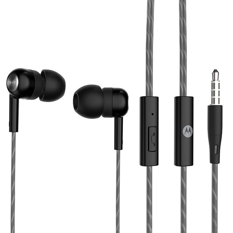 Original Motorola Pace 115 In-Ear Headphones, Rich HD Sound, Tangle-Free Cable, 3 of 4