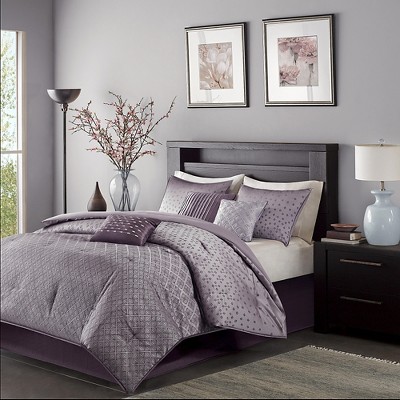 Photo 1 of Madison Park Hudson Comforter Set 7pc