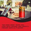 Coca-Cola Zero Sugar Orange Cream Soda - 12pk/12 fl oz Cans - 4 of 4
