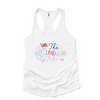 Simply Sage Market The Land Of The Free Coquette Racerback Tank - 2 of 4