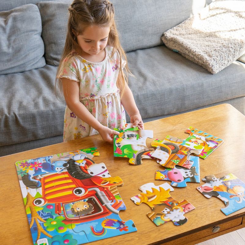 The Learning Journey My First Big Floor Puzzle Farm Friends (12 pieces), 3 of 7