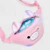 Girls' Squishmallows Belt Bag - Pink/Blue - 3 of 4