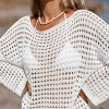 Women's Oversized Boat Neck Cut-Out Cover-Up - Cupshe - 2 of 4