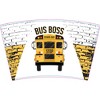 Bus Boss Yellow 16 Ounce Stainless Steel Travel Tumbler Mug with Lid - 4 of 4