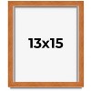 PosterPalooza | Classic Brown Picture Frame - UV Acrylic, Foam Board Backing, Hanging Hardware - 2 of 4