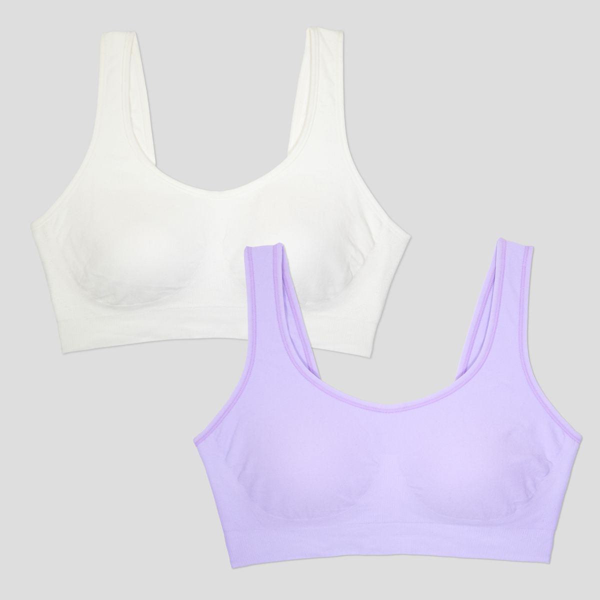 Fruit of the Loom Women's Everyday Smooth Wireless Full Coverage Shaper Bralette - thumbnail 9