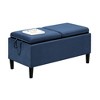 Designs4Comfort Magnolia Storage Ottoman with Trays - Breighton Home - 3 of 4