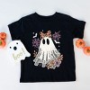 Coquette Ghost Roses - Youth Short Sleeve Graphic T-Shirt and Toddler Short Sleeve Graphic T-Shirt - 3 of 4