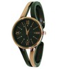 Olivia Pratt Two Tone and Rhinestone Dial Bangle Watch - 4 of 4
