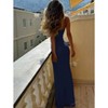 Mocamel Valentine's Day Sweet Lace Mesh Extra-Long Slim Fit Dress For Women - 3 of 4