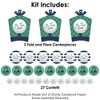 Big Dot of Happiness Par-Tee Time - Golf - Birthday or Retirement Party Decor and Confetti - Terrific Table Centerpiece Kit - Set of 30 - 3 of 4