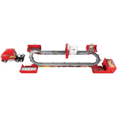 lightning mcqueen mack super track