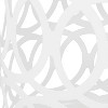 CAVINAS Outdoor End Tables for Patio Set of 2, Modern Iron Patio Coffee Tables for Garden, Terrace, Courtyard - 2 of 4
