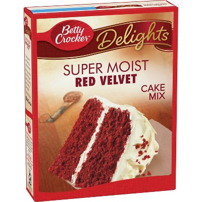 Betty Crocker Super Moist Red Velvet Cake Mix - 15.25oz