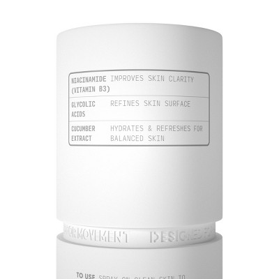 Onside Dual-Action Face Toner Mist - Fragrance Free - 3.5 fl oz: Brightening, Alcohol-Free, For Combination Skin