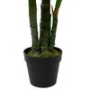 Northlight 5' Potted Wide Leaf Green Monstera Artificial Floor Plant - image 4 of 4