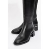 Rochos Black Leather Boot (Women) | Forever & Always Shoes - 3 of 3