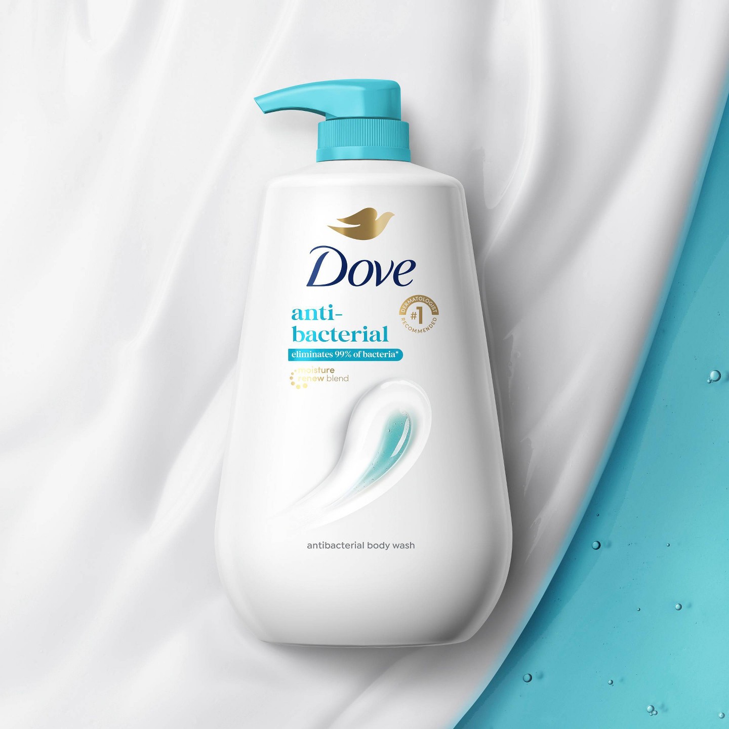Антибактериальный гель для душа с дозатором Dove Beauty, 30.6 fl oz — фото 5