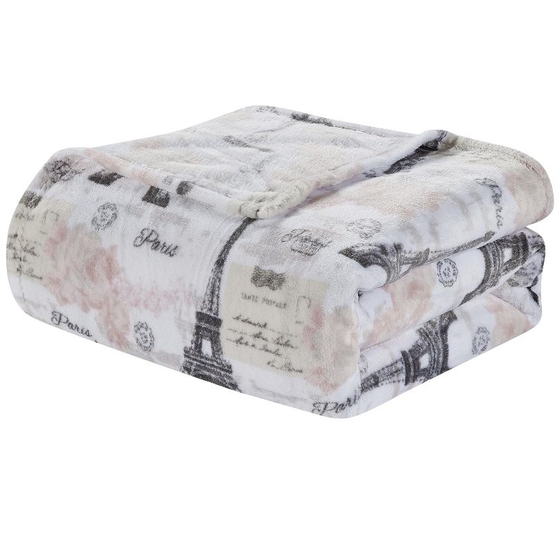 Noble House Super Soft and Ultra Comfy Luxe Printed Blanket - Bridgette, 2 of 5