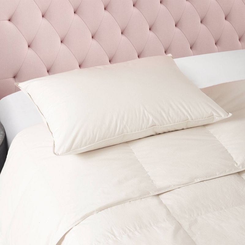 Organic Cotton Prime Feather Bed Pillow - CosmoLiving by Cosmopolitan, 3 of 9