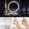 ARTLOGE 24/32in Round Lighted Mirror LED Bathroom Vanity Wall Mounted Mirror Touch Anti-Fog - 4 of 4